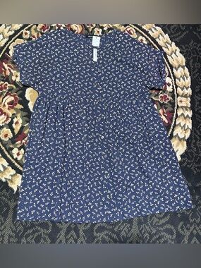 Madewell Floral Babydoll Dress
